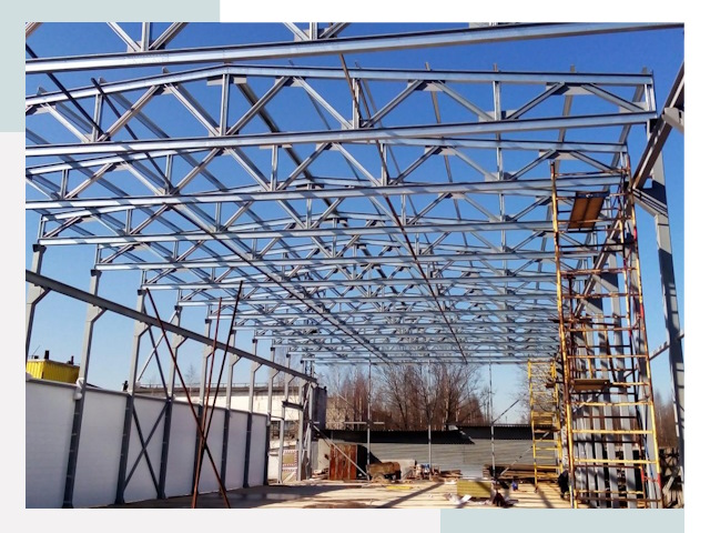 Строительство цехов в Канск от 656 руб. под ключ