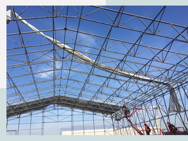 Шатровые ангары от 656 руб. в Канске и Красноярском крае