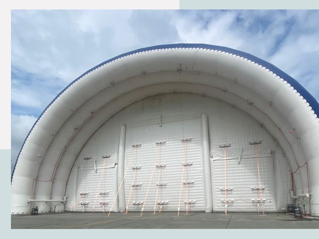 Пневмокаркасные ангары от СтальСтрой-Кнс по цене от 656 руб.