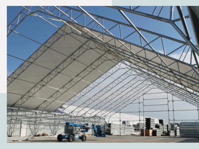 Каркасно-тентовые сооружения от СтальСтрой-Кнс по цене 656 руб.
