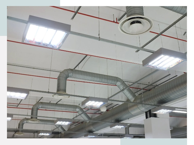 Вентиляция ангаров в Канске