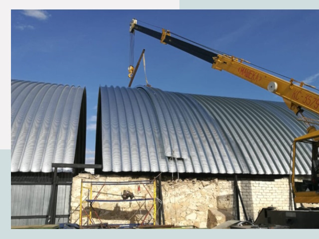 Реконструкция ангаров в Канске от 656 руб.