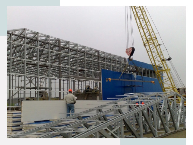 Монтаж ангаров в Канске